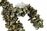 Glittering Marcasite Crystal Stalactites - Linwood Mine, Iowa #240510-1